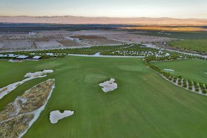 Ladera 18th Green Aerial